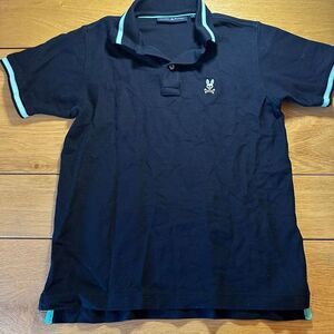 Psycho Bunny black polo large 14-16